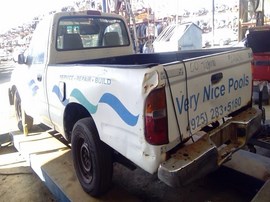 2000 TOYOTA TACOMA, WHITE, STD CAB,  2.4L, AT,   Z26292